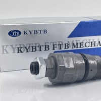 Válvula de Alivio Principal FTB 206-3165 E312 para Excavadora Cat E312 E311B, Repuesto Hidráulico de Control Principal, Piezas de Recambio OEM