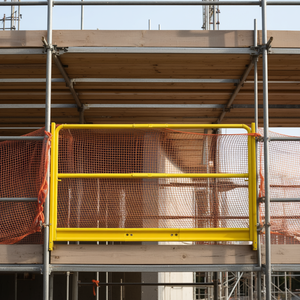 Sistema de Barandilla de Seguridad para Andamios Estilo Baker de 6 pies, Amarillo, Juego de 1 Pieza, Modelo D0100X3G8VT - Product Image 2