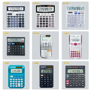 <span class=keywords><strong>Calculatrice</strong></span> de bureau électronique à logo personnalisé, prix bas, pour l'école et le bureau, affichage 14 chiffres, plastique ABS, alimentation solaire - Product Image 2