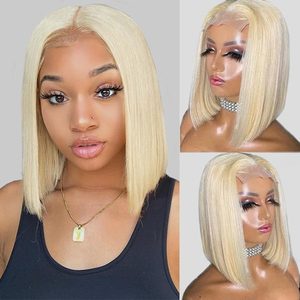 Hot Bán Màu Sắc Tự Nhiên Ngắn Thẳng Xoăn <span class=keywords><strong>Bob</strong></span> Tóc Giả Lớp Biểu Bì Phù Hợp Nguyên Liệu Tóc Trinh Nữ Ngắn 8-12 Inch <span class=keywords><strong>Bob</strong></span> Tóc Giả Tóc Con Người - Product Image 2