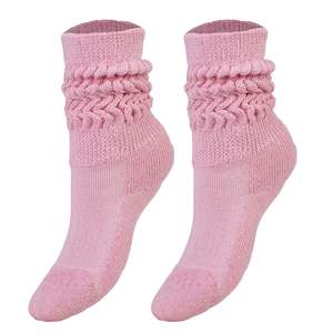 Chaussettes montantes en coton rose DB Kids Scrunch pour enfants de 3 à 5 ans, style décontracté, pour usage quotidien - Product Image 6