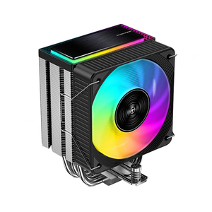 Jiushark เครื่องทำความเย็นซีพียู JF100RS 6มม. x 4ท่อความร้อนทองแดงชุบนิกเกิลพัดลม PWM 2300RPM 220W TDP - Product Image 1