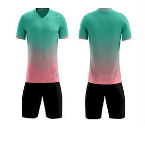 Высококачественная OEM-услуга: индивидуальная цифровая печать на футбольных майках для команд, новая коллекция футбольной формы для взрослых, короткие шорты. - Product Image 1