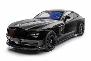 Kit carrosserie décoratif <span class=keywords><strong>Mansory</strong></span> pour Rolls Royce Spectre : pare-chocs, capot, diffuseur arrière, lèvre avant et jupes latérales en fibre de carbone sèche - Product Image 5