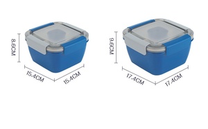 <span class=keywords><strong>2025</strong></span> nóng bán tùy chỉnh BPA-free nhựa phân vùng Hộp Ăn Trưa thân thiện với môi trường với logo - Product Image 6