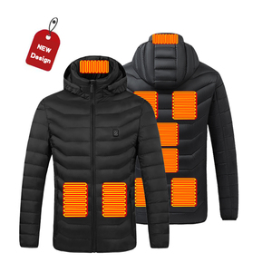 Wholesale 9 Zone Heater Quick <strong>Heat</strong> Men Winter Warm Clothing USB Rechargeable Battery Heated <strong>Jacket</strong> - Product Image 1