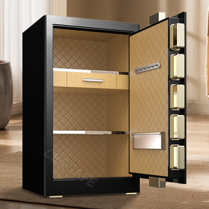 CEQSAFE Coffre-fort électronique sécurisé avec reconnaissance faciale et empreintes digitales, application TUYA, stockage secret intelligent, coffre-fort intelligent - Product Image 3