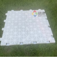 Dalles de sol en plastique emboîtables haute densité pour la protection du gazon des terrains de football et l'utilisation en jardin - Durables et écologiques