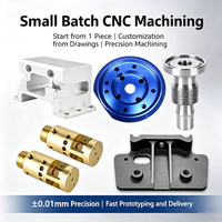 Componentes de Brazo Robótico Modular Personalizados, Piezas de Robot CNC, Aluminio, Acero Inoxidable, Mecanizado CNC de Precisión, Servicio de Perforación por Electroerosión por Hilo