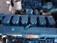 Ahorro de combustible Salida de energía 500kva 400kw Weichai Tipo abierto Alternador diesel Grupo electrógeno