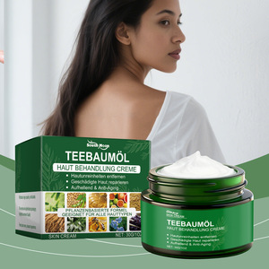 Crema para el Cuidado <span class=keywords><strong>de</strong></span> la Piel con Aceite <span class=keywords><strong>de</strong></span> Árbol <span class=keywords><strong>de</strong></span> Té 50g, Calmante para Piel Seca y con Descamación, Elimina la Cutícula, Hidratante Facial - Product Image 4