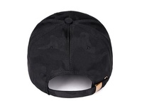 Gorra de béisbol de pelota de golf de tela con patrón de punto e impermeable retro más nuevo personalizado