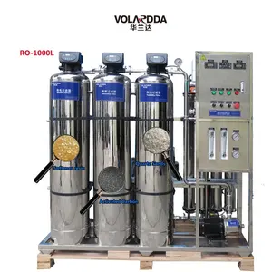 Produttore 1000lph filtro per l'acqua a osmosi inversa RO sistema di depurazione dell'acqua potabile con reattore a membrana