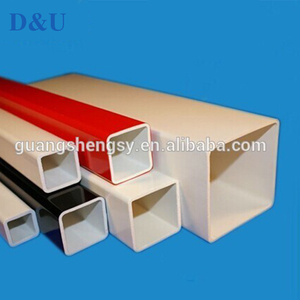Personalizado de extrusión de plástico <span class=keywords><strong>tubo</strong></span> de <span class=keywords><strong>PVC</strong></span> ABS PP <span class=keywords><strong>tubo</strong></span> cuadrado <span class=keywords><strong>tubo</strong></span> de plástico - Product Image 2