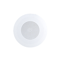 Haut-parleur de plafond JBHKJ 100B 4 pouces 3-5W 110V, boîtier PP, cône en papier, fixation à deux broches avec boîte colorée pour supermarché et hôtel