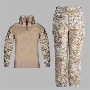 Uniforme Tattica Mimetica da Caccia, Completo per Uomo e Bambino, Maglia da Combattimento + Pantaloni Cargo Stile USA - Product Image 4