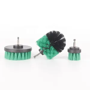 Factory Price Electric Drill Brush Scrubber Tools Nylon Polishing Disk Brush Yellow Provide Industrial Grade Brush