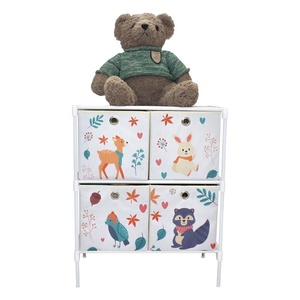 Large Capacity Multi-layer Shelving Children Toy Storage Rack Storage Cabinet Baby Toy Shelf Finishing Cabinet