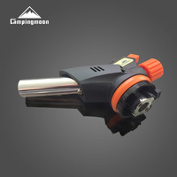 Keman Chalumeau en acier inoxydable sans préchauffage MT-2915, allumeur de charbon de bois pour barbecue extérieur alimenté par cartouche