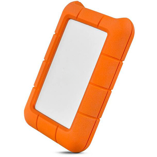 LaCie Rugged USB C 5TB External Hard Drive 2.5" 5400RPM USB C 3.2 Gen 1 Portable HDD STFR5000800