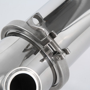 High-quality 304/316 Stainless Steel Compressed air <strong>Filter</strong> Sanitary Quick-installation Gas <strong>Filter</strong> - Product Image 5