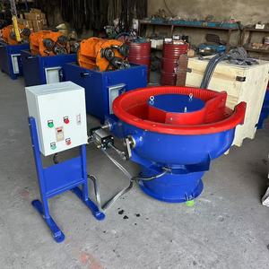 Mangkuk besar kebisingan rendah, mangkuk logam Tumbling getaran, Polisher <span class=keywords><strong>Deburr</strong></span> dengan penutup kedap suara - Product Image 3