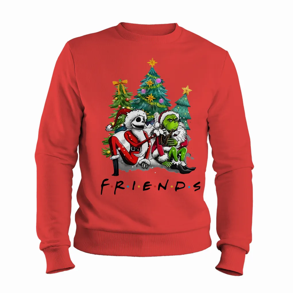 OEM/ODM Fashion Christmas 3d Digital Printed Pullover Unisex Sweatshirt And Hoodie Custom Unisex Clothing 300g