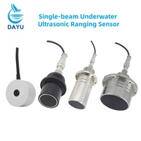 Sensor de Detección de Obstáculos Subacuático RS485 IP68, Resistente al Agua, de Tamaño Pequeño y Haz Estrecho, Sensor Ultrasónico de Medición de Distancia Subacuático