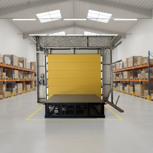 <span class=keywords><strong>Porte</strong></span> de <span class=keywords><strong>garage</strong></span> suspendue industrielle segmentée automatique en alliage d'aluminium durable - Product Image 2
