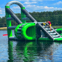 Grande coutume gonflable commerciale populaire d'équipement de parc aquatique pour le parc d'attractions d'Aqua flottant la meilleure liste des prix de bonne conception