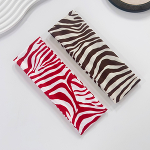 Fascia Elastica per Capelli con Motivo Zebrato, Morbida e Elastica per Sport, Palestra, Yoga, Accessorio Moda per Capelli Femminile - Product Image 6