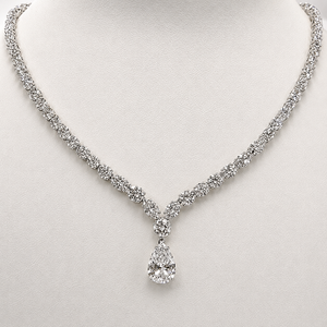 Collar de Diamantes de Lujo para Mujer, Joyería Elegante para Boda, Accesorios para Novia, Conjunto de Regalo para Fiestas y Eventos Nocturnos - Product Image 2