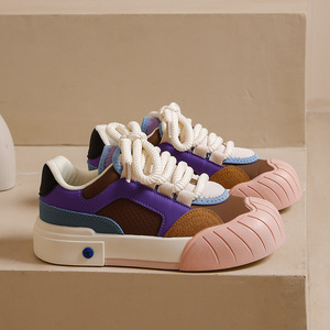 2024 <span class=keywords><strong>sneakers</strong></span> di marca di moda femminile con gonne ragazze scarpette bianche tutto SIZE35-40 - Product Image 2