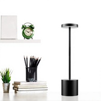 Lampe de camping rechargeable en métal en forme de I, style moderne, LED, contrôle tactile, lumière d'ambiance, veilleuse USB, Pat Pat Light