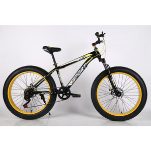 Bicicletta da Neve/Mountain Bike 26 Pollici con Pneumatici Fat, Bici Fat Tire 26*4.0 - 7/21 Velocità, Ideale per Sentieri Innevati - Product Image 2