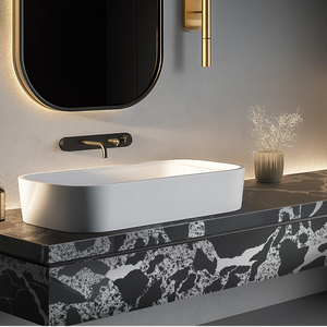 Phong cách nhân tạo <span class=keywords><strong>Quartz</strong></span> slab cho khu dân cư và thương mại nội thất trang trí slab thạch anh - Product Image 1