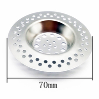 Jutye-colador de fregadero de cocina, Protector de drenaje para baño y cocina, tapón para recoger el pelo