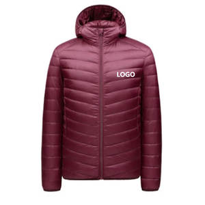 เสื้อแจ็กเก็ตขนเป็ดสำหรับผู้ชาย, เสื้อโค้ทบับเบิ้ลไซส์ใหญ่พิเศษมีซิปสำหรับกิจกรรมกลางแจ้งเสื้อโค้ทอบอุ่นแวววาวเหมาะกับชายและหญิง - Product Image 3