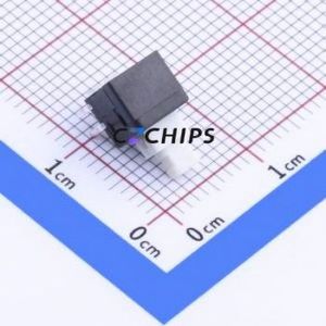 BTSA-L-P-7 Push Button Switch Through hole Component (THT) Switch Self-Locking Square Button Right Angle Insert 50mA - Product Image 1