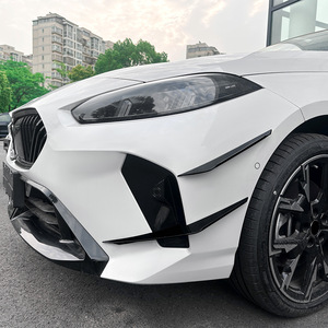 Bmw 1 Series F70 2 Series F74 M Sport Front Air Intake Side Vent Stickers Piano Black Carbon Fiber Texture Body Decals - Product Image 2