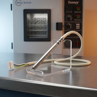 Capteur de température PT100 SR101-2 à diamètre personnalisé 3-6mm, précision 1°C, -200~600°C, 2/3/4 fils pour processus industriels