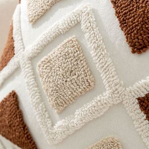 Housse de coussin personnalisable en velours brodé style bohème, 100 % coton, faite à la main, écologique, avec fermeture éclair - Product Image 6