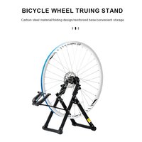 Support de centrage de roue de vélo RIDERACE réglable et pliable pour VTT et vélo de route, en acier au carbone, outil de réparation de cadre de vélo