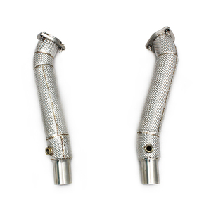 Tubo de Escape Personalizado con Protector Térmico para Ferrari F430 Spider/Coupe 4.3L 2005-2008, Tubo de Escape de Acero Inoxidable de Flujo Libre - Product Image 1