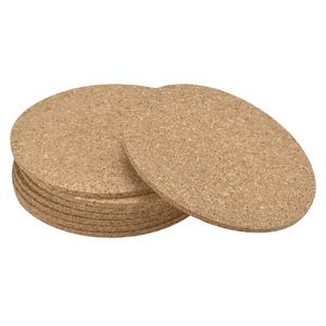 Vente en gros de sous-verres en bois de liège absorbant au design bohème - Product Image 3
