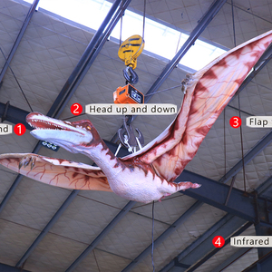 Thiết bị giải trí sống động như thật chất lượng cao mô hình khủng long pterosaur hoạt hình thực tế - Product Image 1