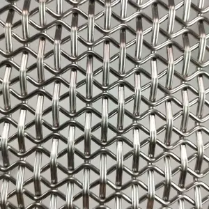 아연 도금 고정 매듭 미세 메쉬 티타늄 짠 Ss 금속 울타리 와이어 메쉬 스테인레스 스틸 짠 메쉬