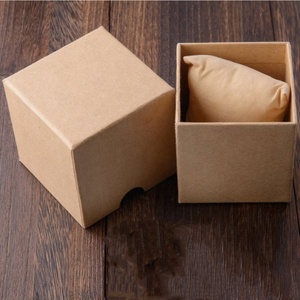 Wholesale Watch Packaging Round Square Cardboard Custom Wood Cases Watches Gift Box