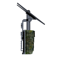 Caméra de chasse 4G LTE extérieure pour la faune, vidéo 1080P, 48MP, panneau solaire, déclenchement 0,4S, vision nocturne thermique, étanche IP66