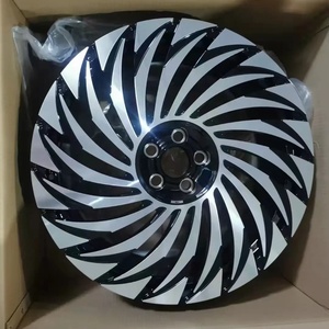 Jantes en alliage d'aluminium Xinlin de 13 à 19 <span class=keywords><strong>pouces</strong></span>, nouveau design, noir, pour voitures, 4 et 5 trous, PCD5X114.3 5X108 5X112 <span class=keywords><strong>4X108</strong></span> - Product Image 6